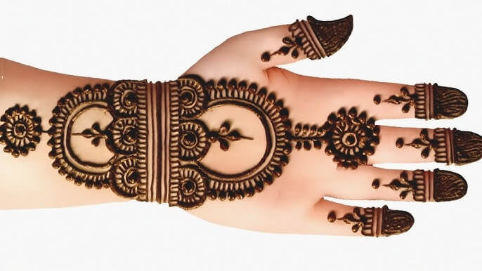 Mehendi Design Simple