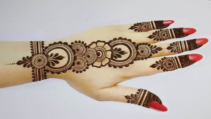 Mehendi Design Simple