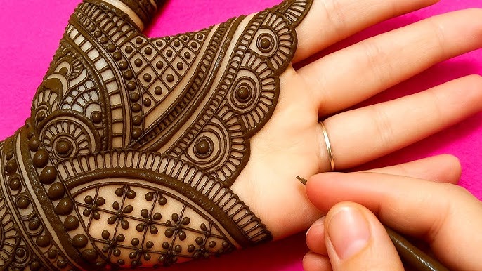 Arabic Mehndi Design for Hands