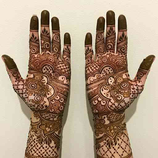 Arabic Mehndi Design for Hands
