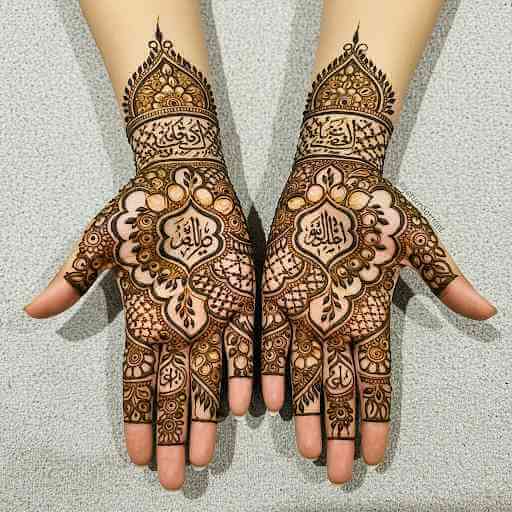 Arabic Mehndi Design for Hands
