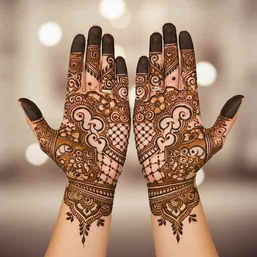 Arabic Mehndi Design for Hands
