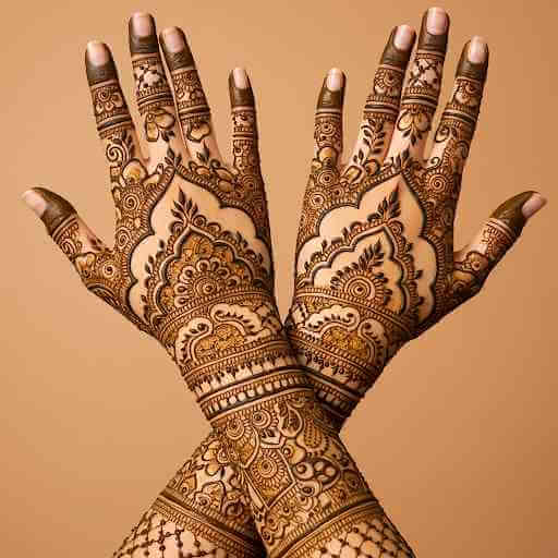 Arabic Mehndi Design for Hands