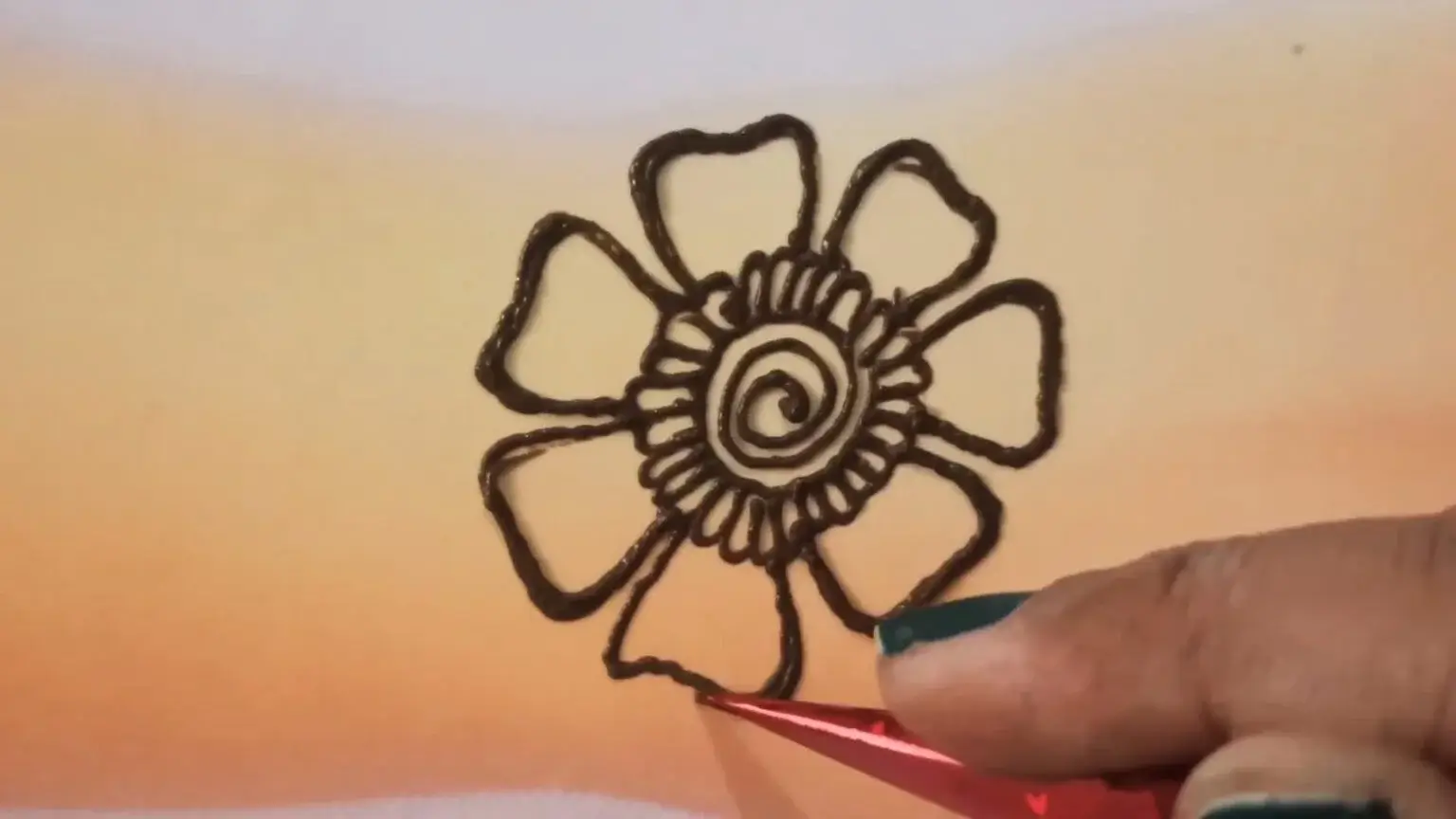 Arabic Mehndi Design for Hands