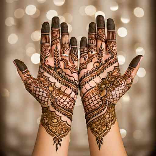 Arabic Mehndi Design for Hands