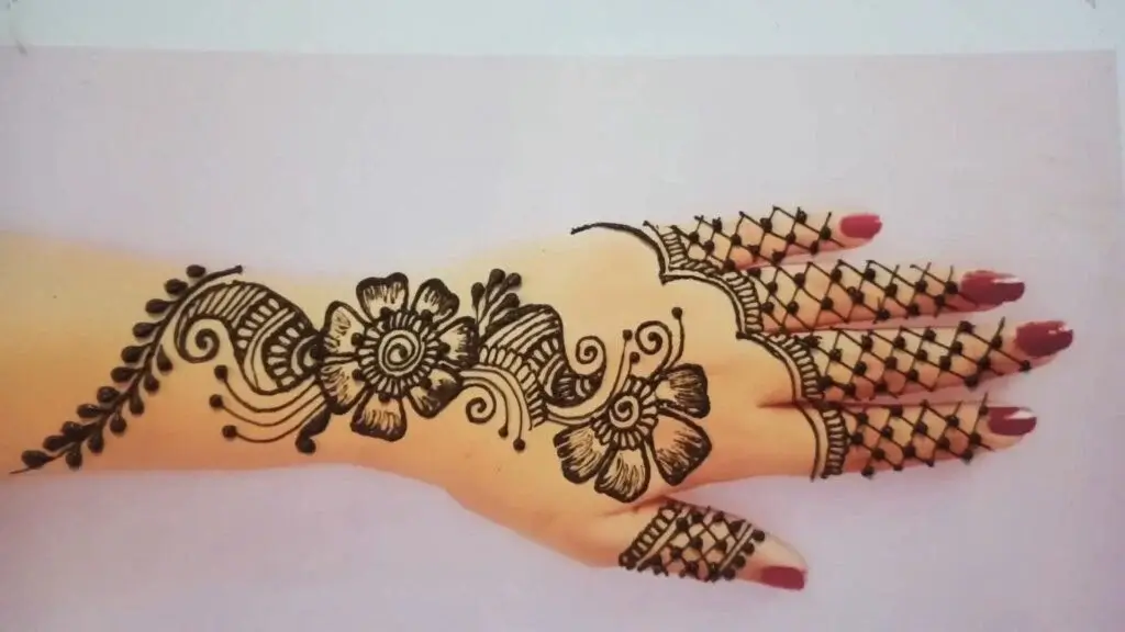 Arabic Mehndi Design for Hands