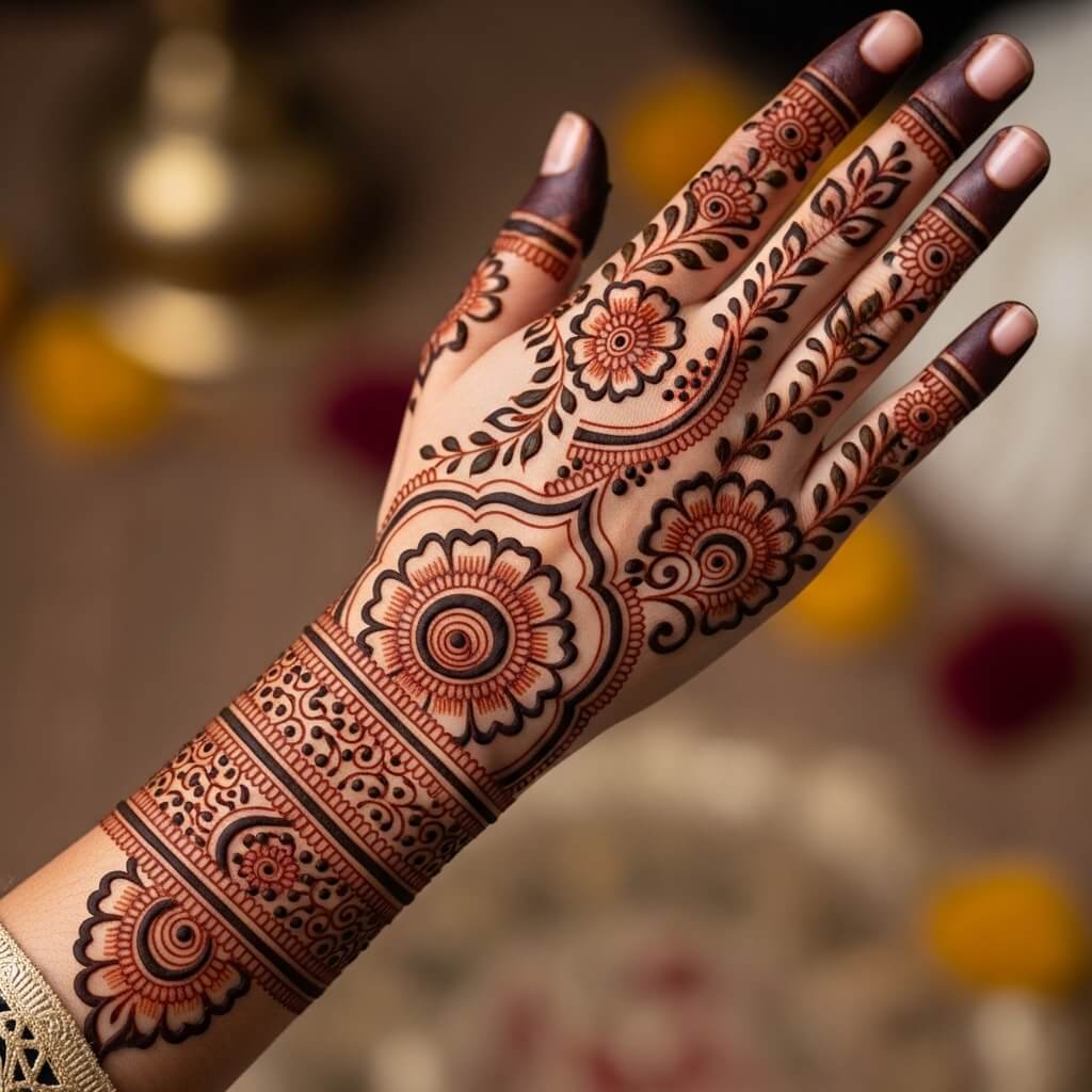 Arabic Mehndi Designs for Eid 2026