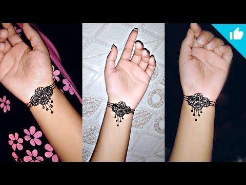 Chain Bracelet Mehndi Design