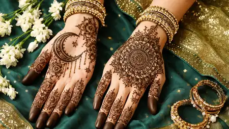 Chand Raat Mehndi Design Easy 2026