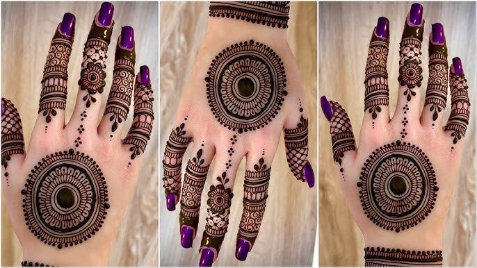 Chand Raat Mehndi Design Easy 2026