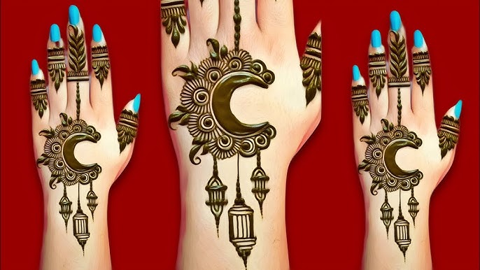 Chand Raat Mehndi Design Simple 2026