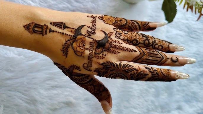 Chand Raat Mehndi Design Simple 2026