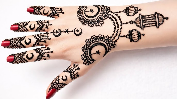 Chand Raat Mehndi Design Simple 2026
