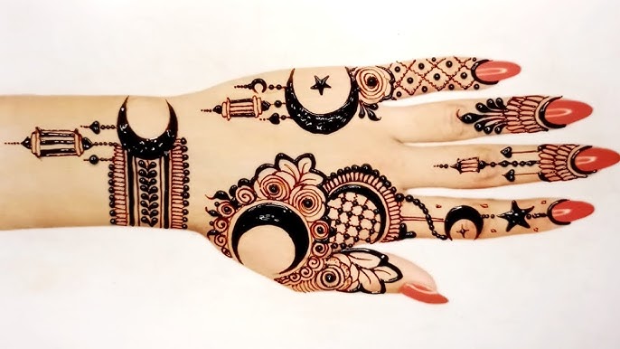 Chand Raat Mehndi Design Simple 2026