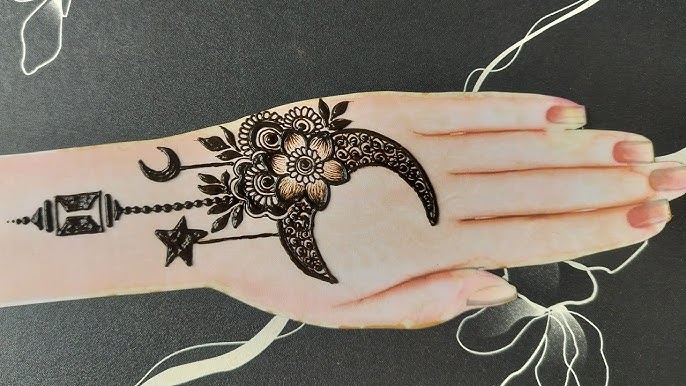 Chand Raat Mehndi Design Simple 2026