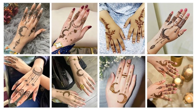 Chand Raat Mehndi Design Simple 2026