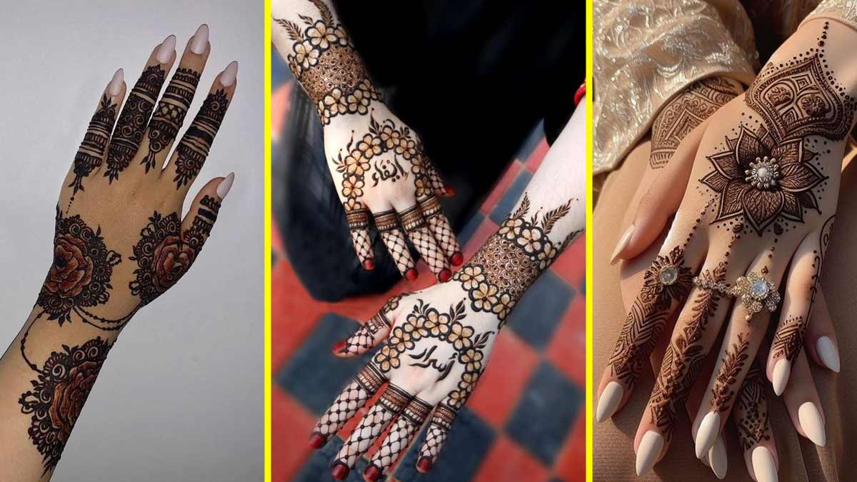 Chand Raat Mehndi Designs 2026