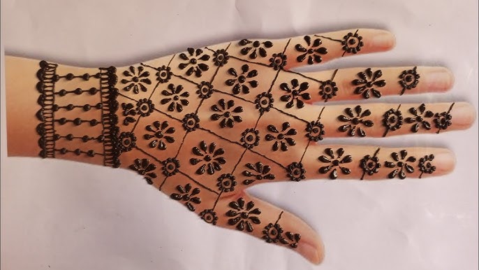 Dot Mehndi Design
