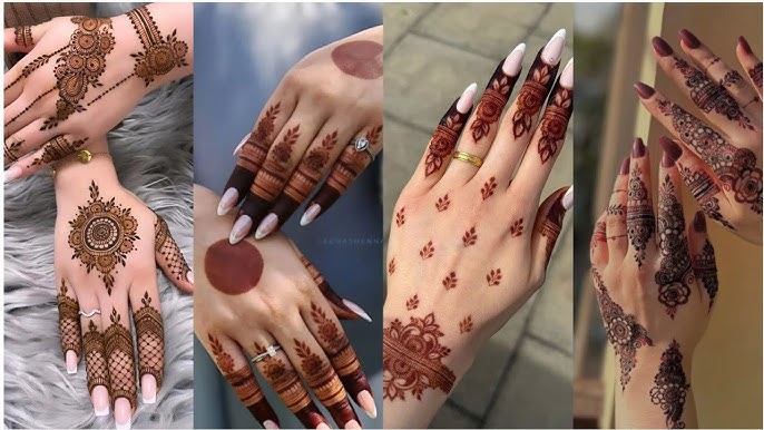 Dot Mehndi Design