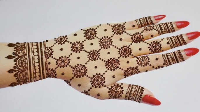 Dot Mehndi Design