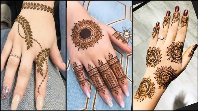 Dot Mehndi Design