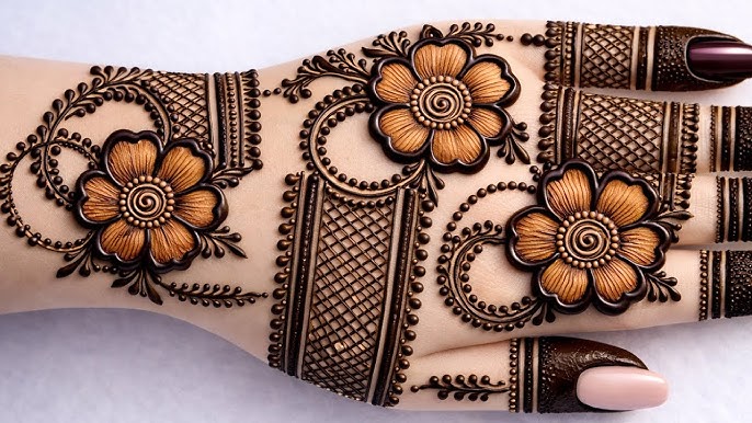 Dot Mehndi Design