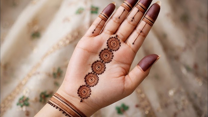 Dot Mehndi Design