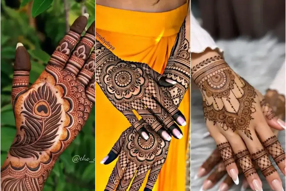 Easy Mehndi Design for Eid