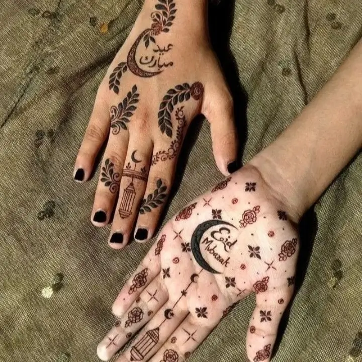 Easy Mehndi Design for Eid