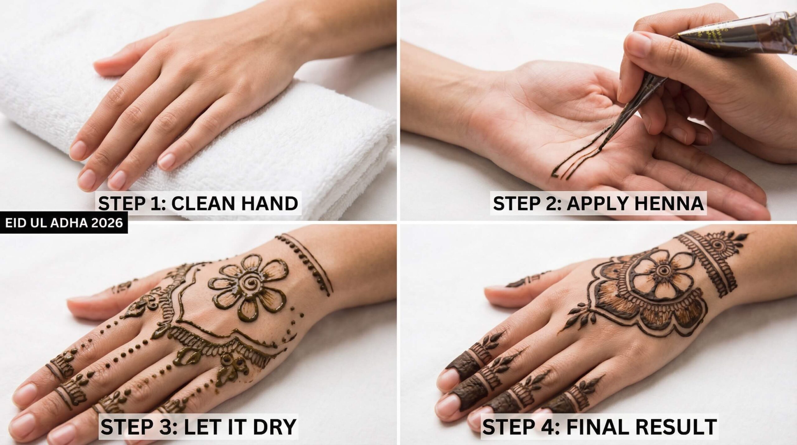 Easy Mehndi Design for Eid ul Adha 2026