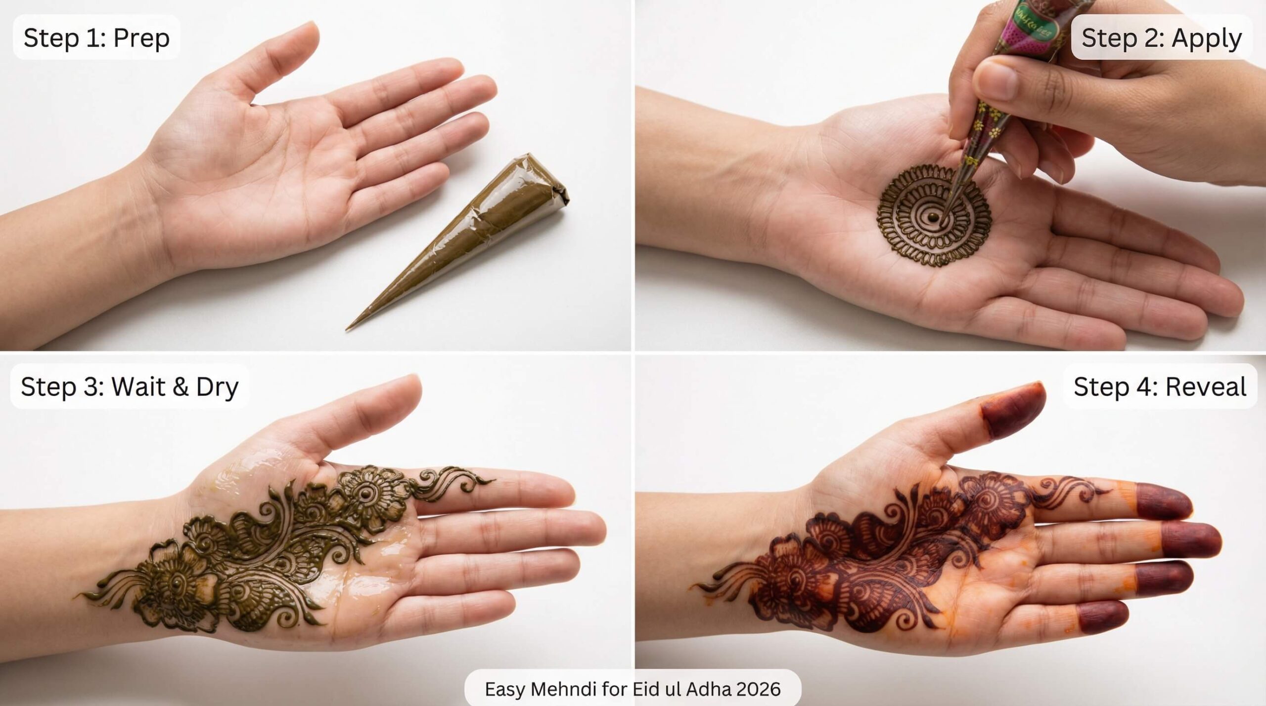 Easy Mehndi Design for Eid ul Adha 2026