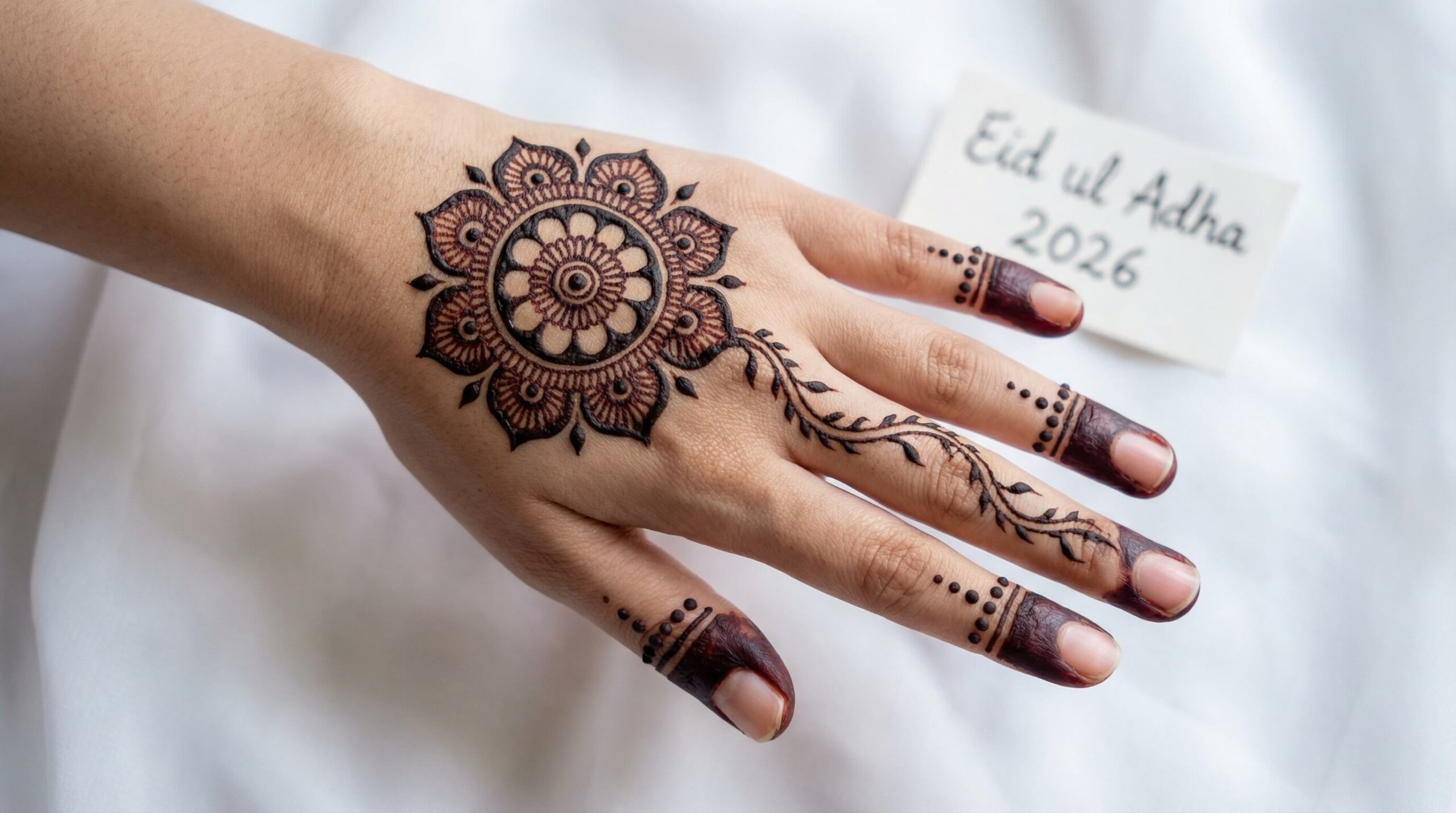 Easy Mehndi Design for Eid ul Adha 2026