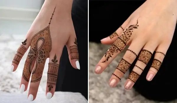 Eid Mehndi Design for Girls