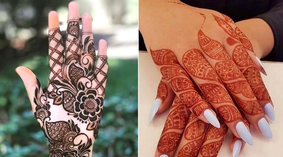 Eid Mehndi Designs for Girls