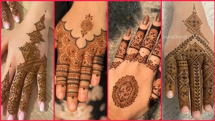 Eid Mehndi Design for Girls