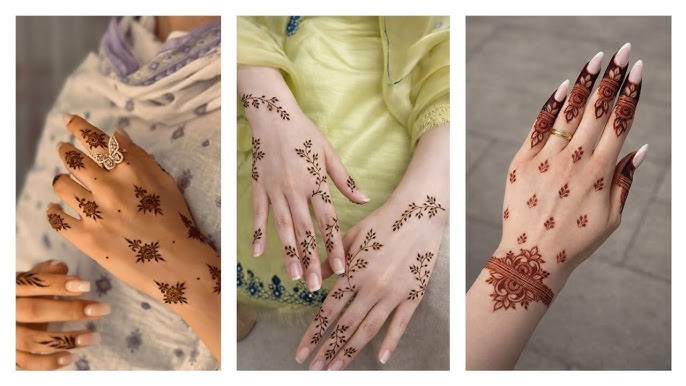 Eid Mehndi Design for Girls