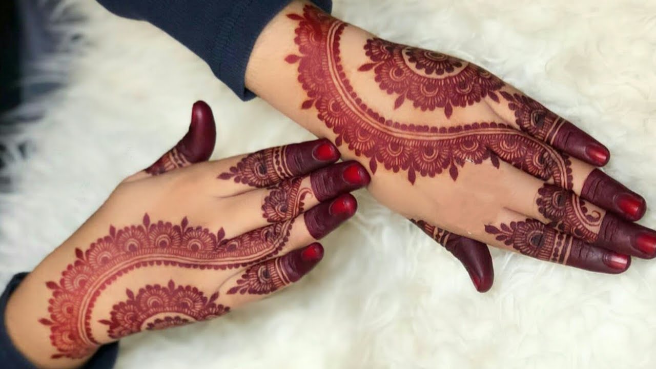 Eid Mehndi Design for Girls