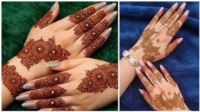 Eid Mehndi Design for Girls