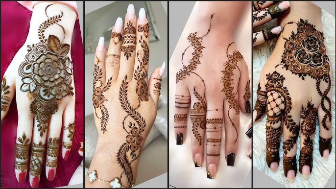 Eid Mehndi Design for Girls