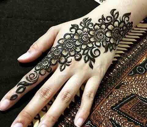 Eid Mehndi Design for Hands
