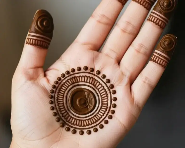 Eid Mehndi Design for Hands