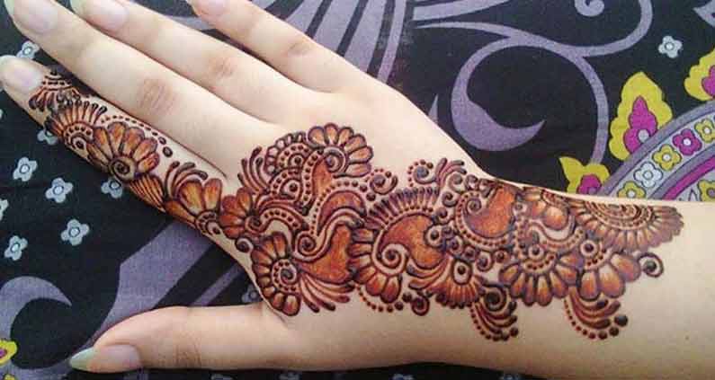 Eid Mehndi Design for Hands