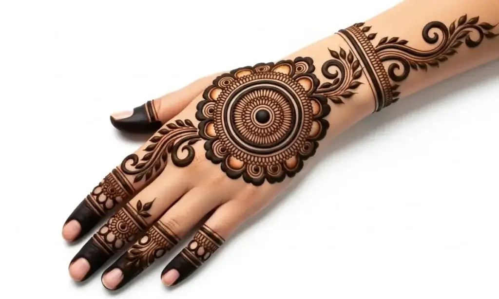 Eid Mehndi Design for Hands