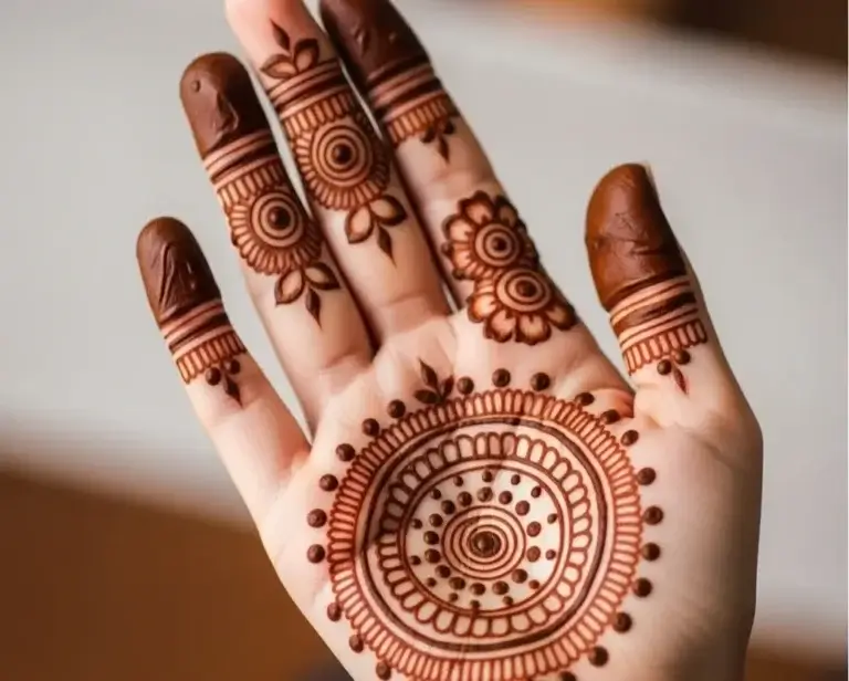Eid Mehndi Design for Hands