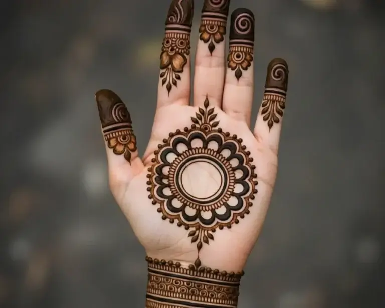 Eid Mehndi Design for Hands