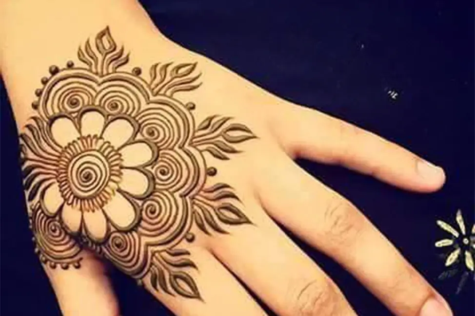Eid Mehndi Design for Kids