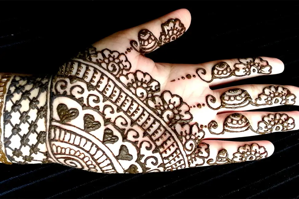 Eid Mehndi Design for Kids