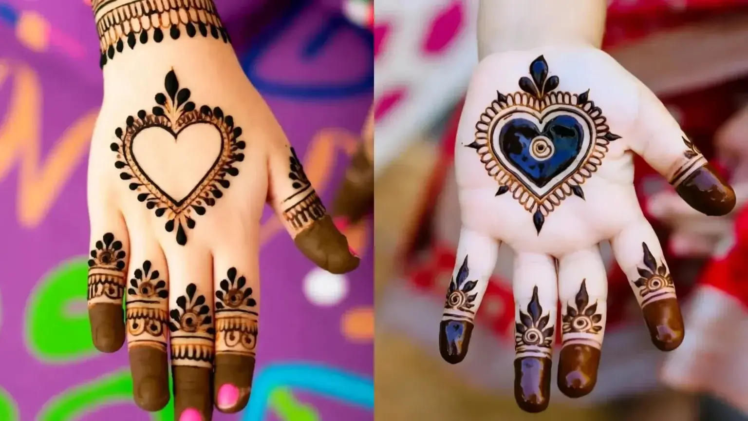 Eid Mehndi Design for Kids