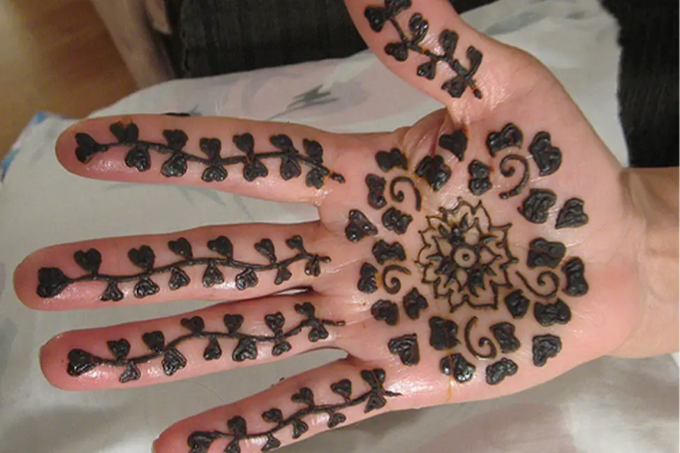 Eid Mehndi Design for Kids