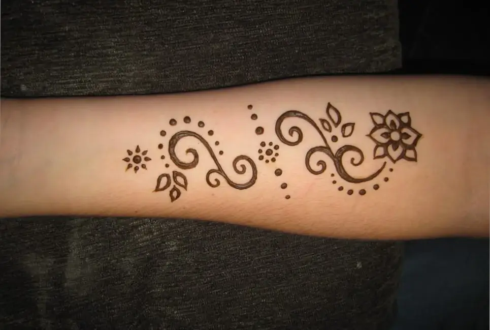 Eid Mehndi Design for Kids